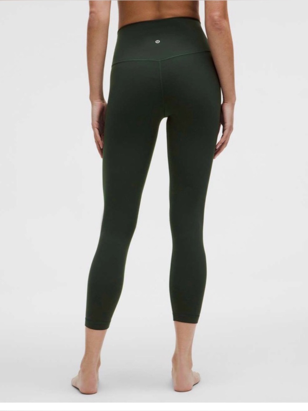 NWT Lululemon Align High-Rise Pant 25" Rainforest Green Size 12 LW5CT3S